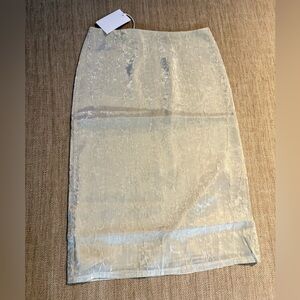 Filippa K crinkle skirt size 38 NWT